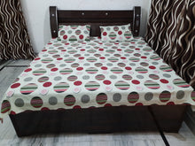 Load image into Gallery viewer, Bajaj Double Bed Sheet With Two Pillow Covers
